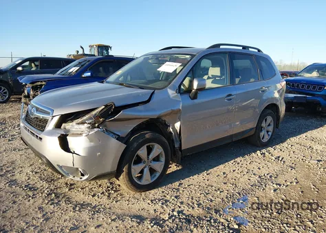 2016 Subaru Forester 2.5I Premium from USA, damaged, VIN JF2SJADCXGH501135